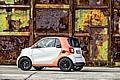 Der neue smart feiert Lebensfreude in Berlin. Foto: Daimler/dpp-AutoReporter